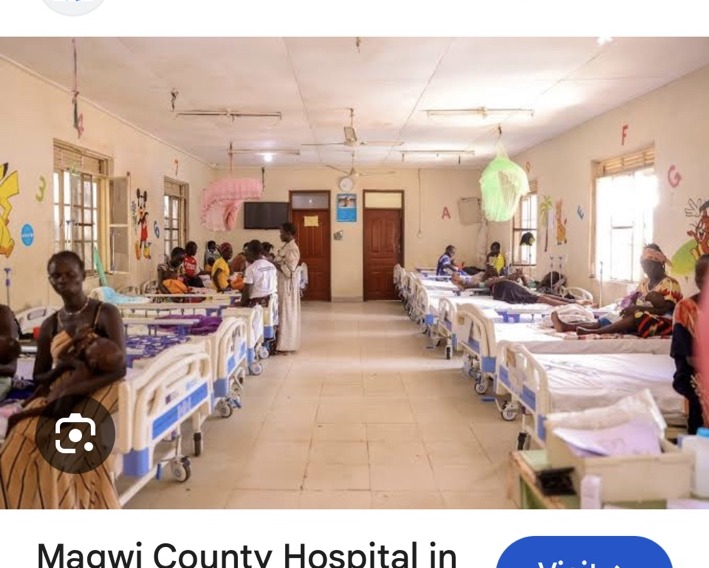 Interior of Magwi County Hospital in Eastern Equatoria State