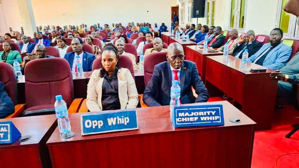 Members attending the Upper Nile State Transitional Legislative Assembly opening