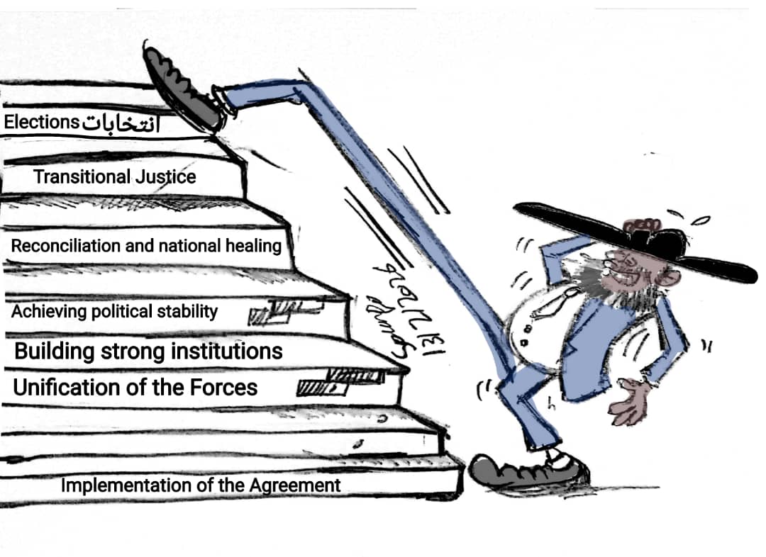 The unfinished steps of the peace agreement by Solongo