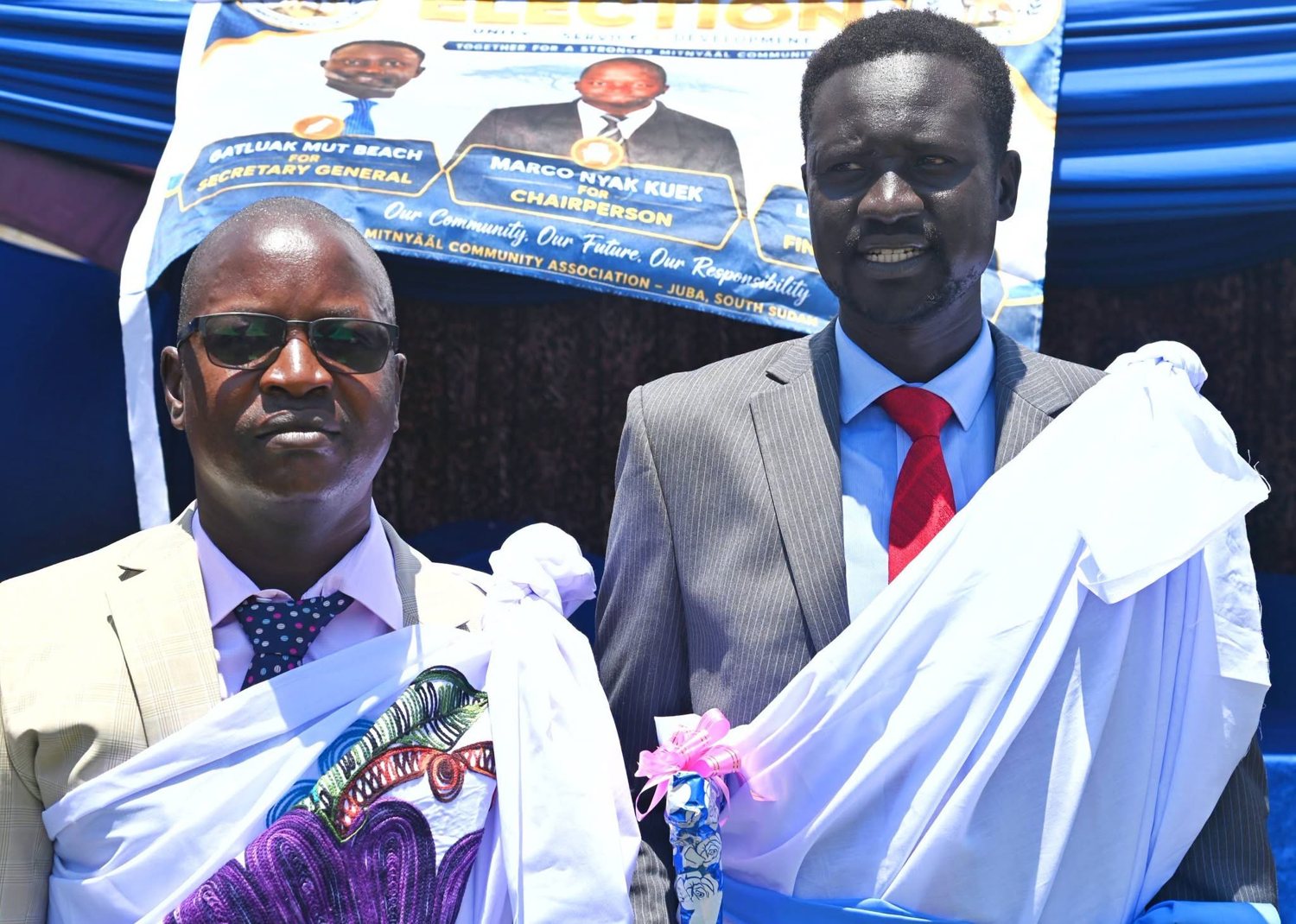 Mityaal community endorsement event in Juba
